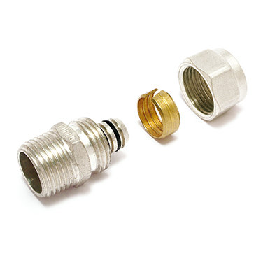 Złączka prosta, zacisk - gwint zewnętrzny 14x2-1/2"