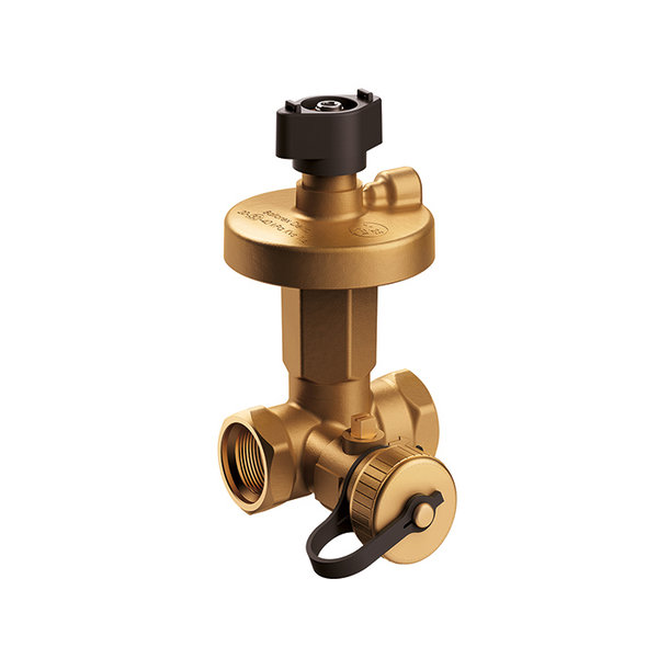 Regulator ciśnienia różnicowego COMAP Nexus Passim/KFE F, mosiądz DN 15 Kvs1.6, zakres przepł. 20-65 kPa, PN 25, poł. GW 1/2''