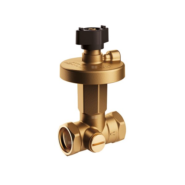 Regulator ciśnienia różnicowego COMAP Nexus Passim F, mosiądz DN 20 Kvs2.5, zakres przepł. 5-25 kPa, PN 25, poł. GW 3/4''
