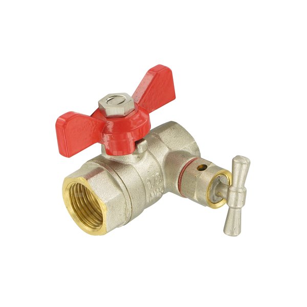 Zawór kulowy COMAP Z odpowietrznikiem 1'' GW, uchwyt: motylek