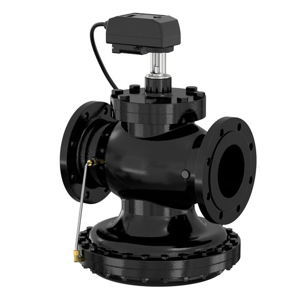 Zawór regulacyjny COMAP Nexus Vivax FI Żeliwo PN16, pol. Kołnierz 4'' DN 100, natężenie przepływu 55m3/h od 5'C do 120'C, niezależny od ciśnienia