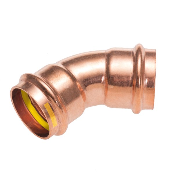 Łuk dwukielichowy 45' CONEX BÄNNINGER PG 5041 do gazu, 12 mm (ML)