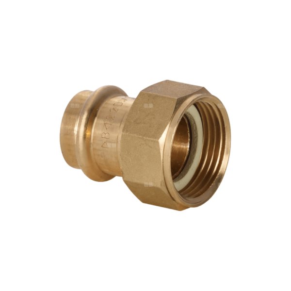 Gaz Adapter z luźną nakrętką 15 x 1/2"