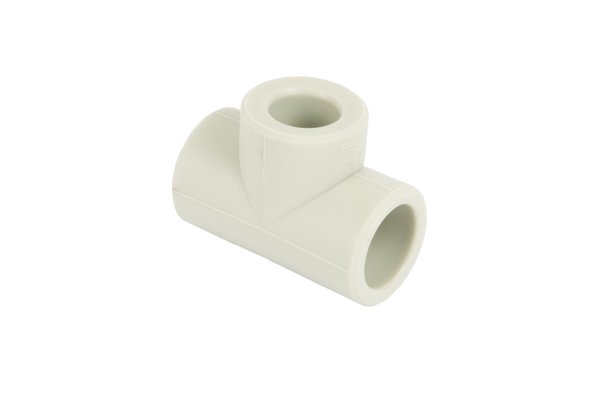Trójnik Concept By SIGMA-LI redukcja PP 63 mm x 50 mm x 63 mm (połączenie zgrzewane), kolor biały