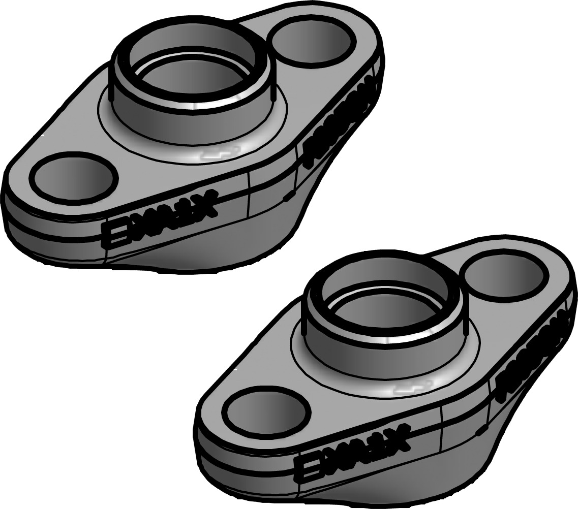 Zestawy kołnierzy 3/4”