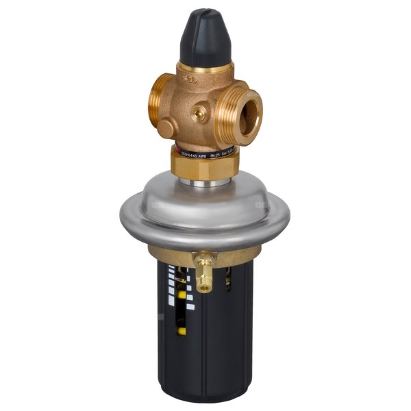 Regulator różnicy ciśnień z ograniczeniem przepływu AVPB PN25 15/16 03-20 gw. pow.