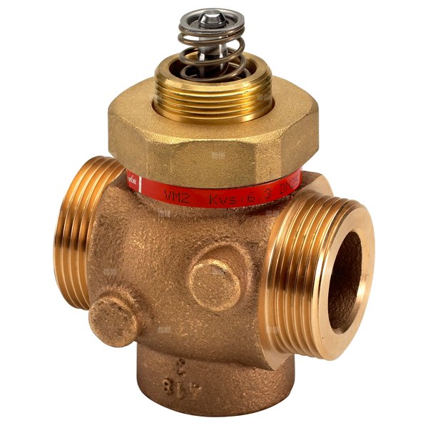 Zawór regulacyjny dwudrożny DANFOSS VM2, DN 15 (GZ metryczny x GZ metryczny), PN 25, Kvs: 0.25 m3/h