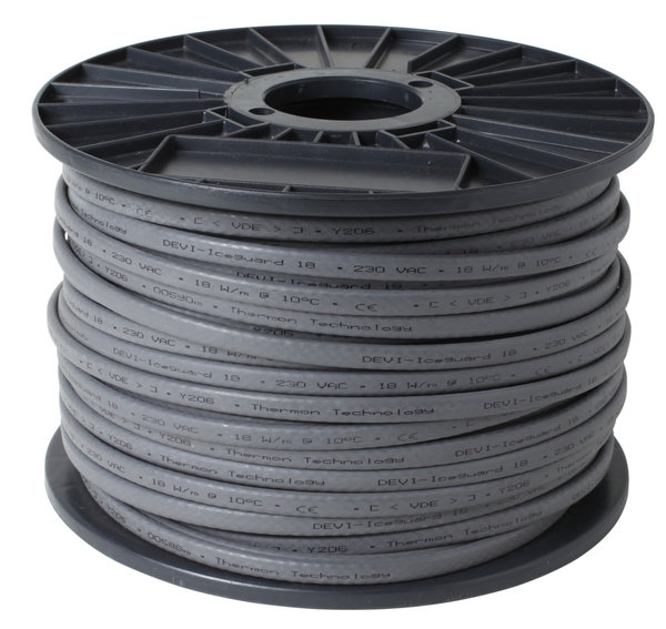 Kabel grzejny DEVIICEGUARD 18 BLACK 800M DRUM