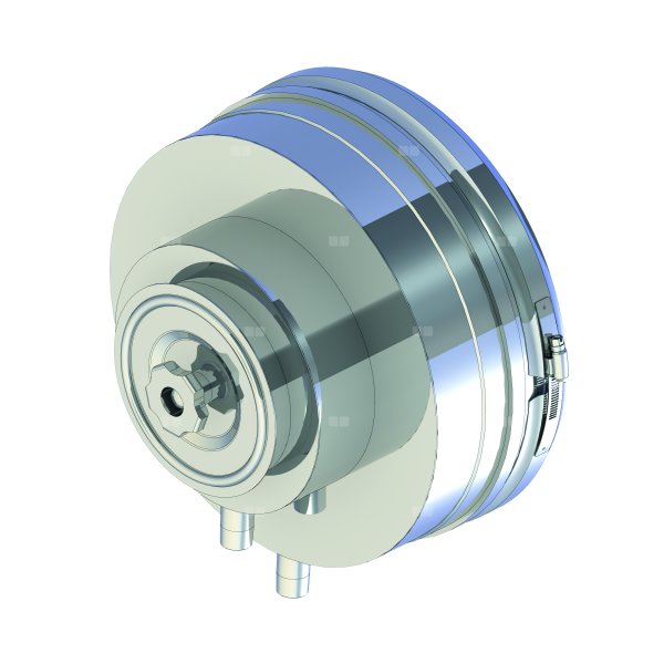 Zamknięcie trójnika rozdzielczego z rewizją DN 300/400