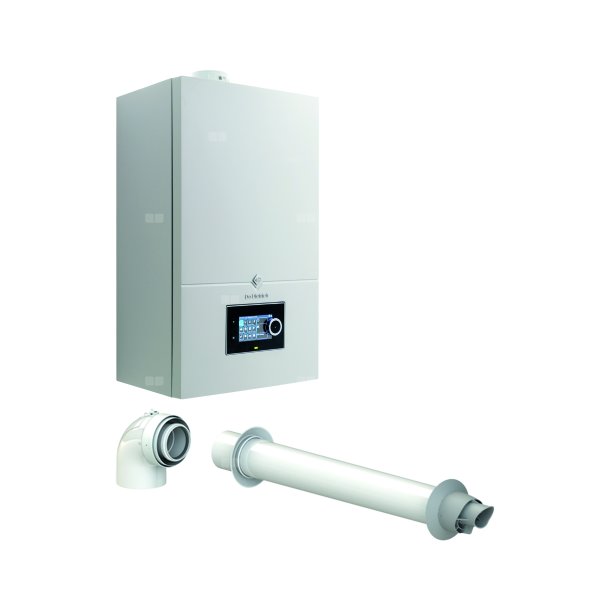 Pakiet - Kocioł gazowy jednofunkcyjny DE DIETRICH Virtuens Smart 15 kondensacyjny wiszący 2.6 - 16.3 kW+ Zestaw powietrzno-spalinowyKoncentryczny PP/Alu fi 60/100