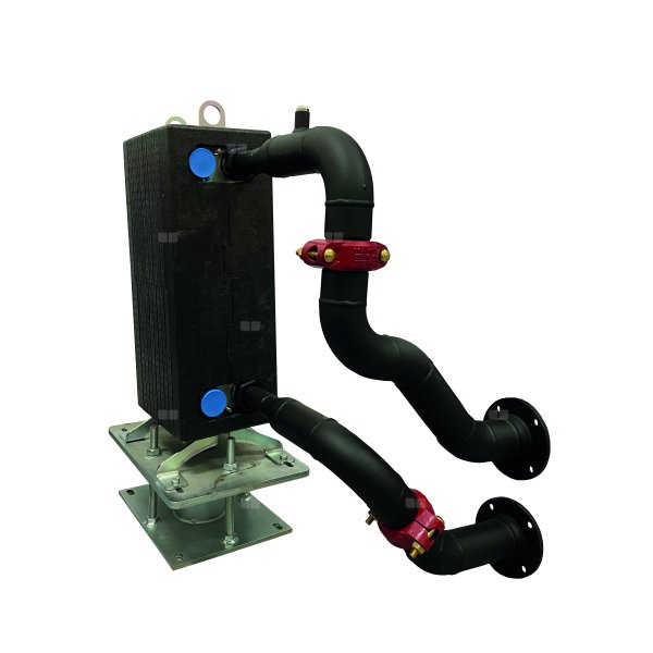 Zestaw - wymiennik płytowy RMB-235-80 (redukcja DN65-DN100)