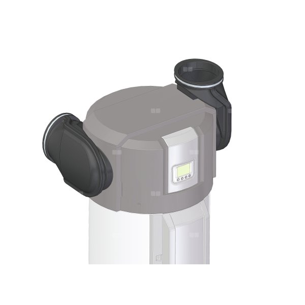 Kolano redukcyjne do zamontowania w górnej części TWH