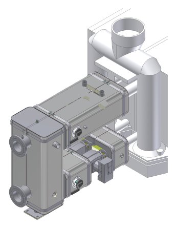 DuoConnect Zestaw podłączeń hydr. ze sprzęgłem i pompami modul. do C 630/640-1000