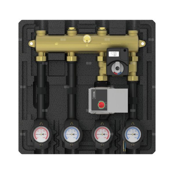 Moduł hydrauliczny do dwóch obiegów grzewczych z pompą klasy A