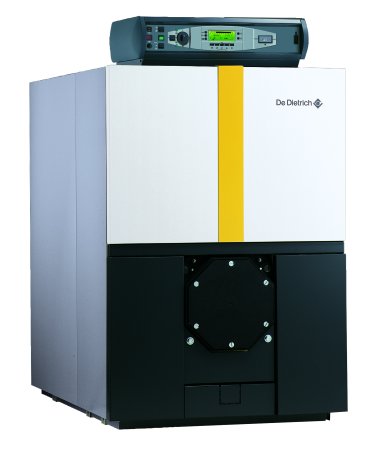 Kocioł olejowy/gazowy jednofunkcyjny DE DIETRICH GT 430-12/DIEMATIC 3 stojący żeliwny 495-570 kW, korpus zmontowany