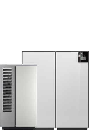 Pakiet - Pompa ciepła powietrze-woda split DIMPLEX M Comfort 9 (B + 1 OGN) 5 kW 400 V + Zasobnik c.w.u. 220L