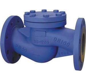 Zawór zwrotny<Producent Fig. 287> DN 100 kołnierz PN 16