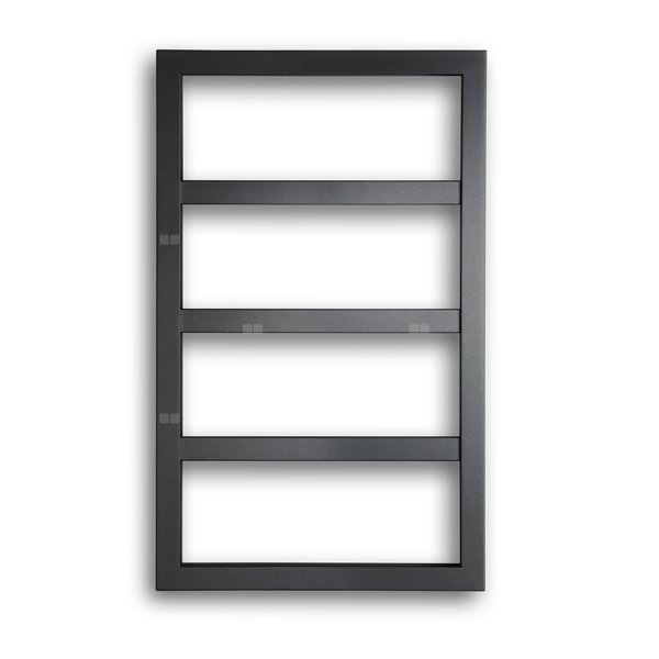 Grzejnik drabinkowy ENIX BOSTON, wym. 1120 x 555 mm, kolor graphite, moc 352W