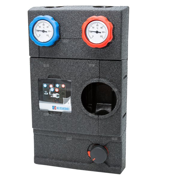 Grupa pompowa ESBE GRF211 z termostatycznym zaworem mieszającym VRG432 DN25