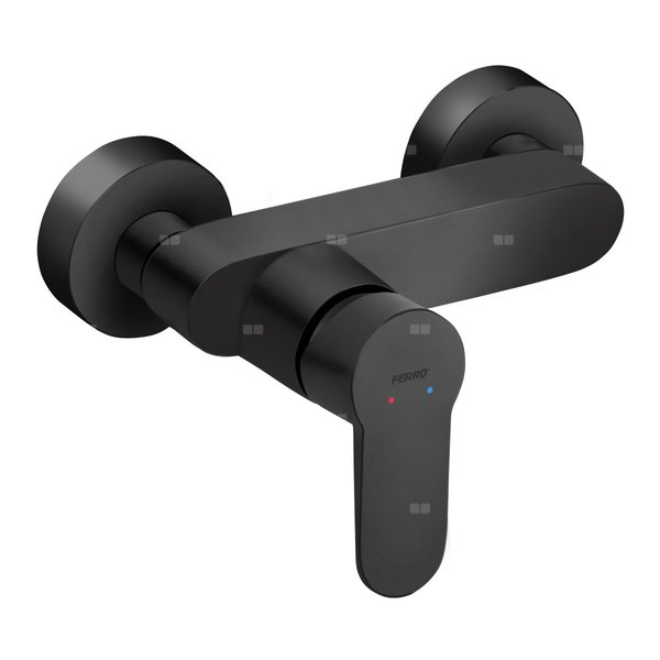 NOSTRIS bateria natryskowa, bez zestawu, czarna