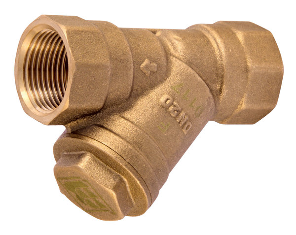 Filtr do gazu FERRO G41 mosiądz, GW x GW 3/4, 5 bar