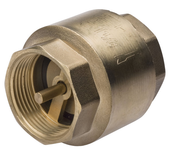 Zawór zwrotny<Producent z mosiężnym elementem zamykającym> 3/4'' GW PN 16 max. 100'C
