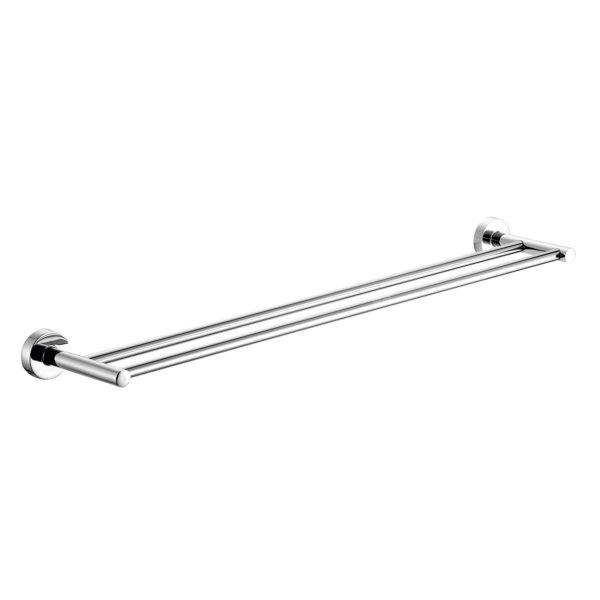 MEPHISTO wieszak na ręcznik podwójny, dł. 60cm, chrom