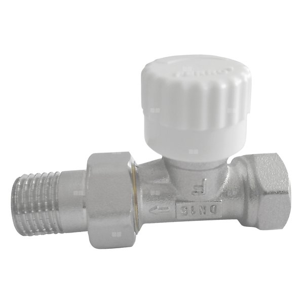 Zawór termostatyczny prosty 3/4" z nastawą wstępną