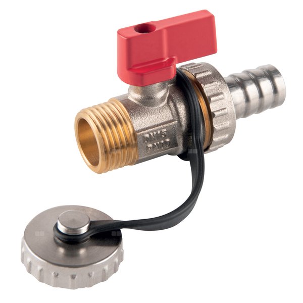 Zawór kulowy FERRO F-COMFORT 3/8'' GZ, uchwyt: motylek