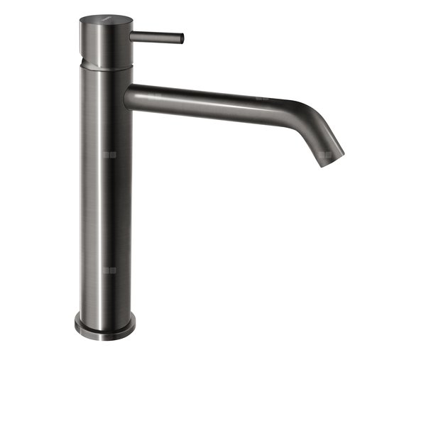 CIRICULUS bateria umywalkowa nablatowa, gun metal