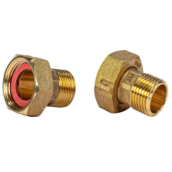 Półśrubunek FITTING STANDARD, mosiądz, 1'' x 3/4'' (GZ x GW)