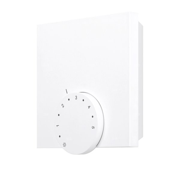 Termostat pokojowy przewodowy, analogowy, ogrzewanie - 230V