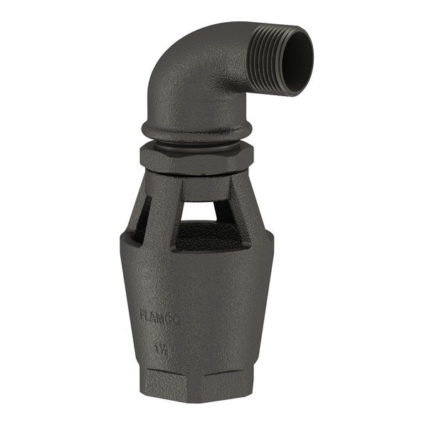 Lejek owalny do syfonu FLAMCO MEIBES żeliwo 1 1/2'' fi 48.3 mm wys. 205 mm