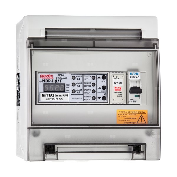 Detektor gazu 1 wej., zasilanie 230V, wyj. 4-20mA, port RS-485, obudowa IP54