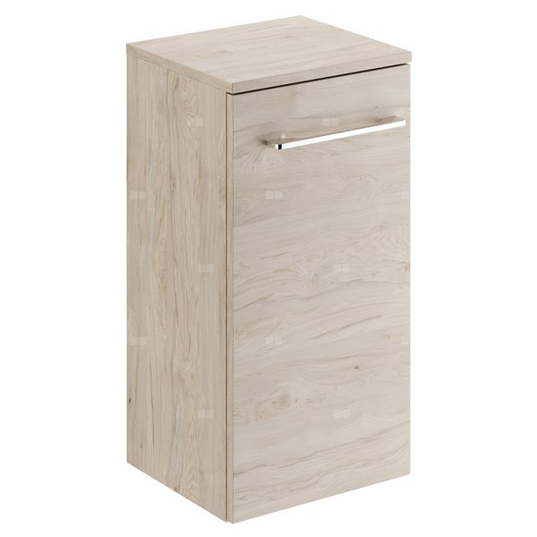 Geberit Selnova Square Szafka boczna, B33cm, H65cm, T29.7cm, z jednymi drzwiami, orche włoski hickory jasny