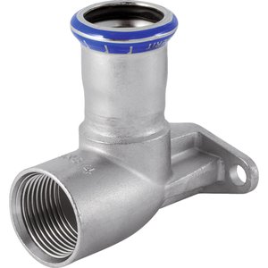 Podłączenie armatury Geberit Mapress Edelstahl 90 st./WA z gw.wewn. d18-Rp½