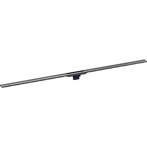 Odpływ liniowy Geberit CleanLine80: L=30–90cm, Rama: czarny chrom / szczotkowana, powlekana, Powierzchnia: czarny chrom / szczotkowana, powlekana