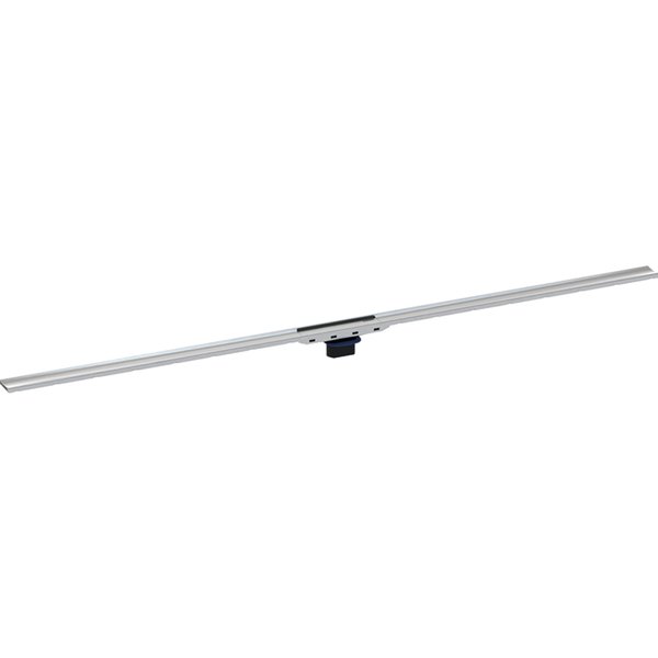 Odpływ liniowy Geberit CleanLine80: L=30–130cm, Rama: stal nierdzewna polerowana, powlekana, Powierzchnia: stal nierdzewna szczotkowana, powlekana