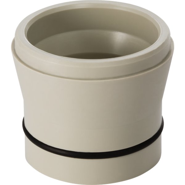 Zwężka rury nasadowej Geberit z uszczelką: d=50mm, d1=46mm, Szary RAL 7032