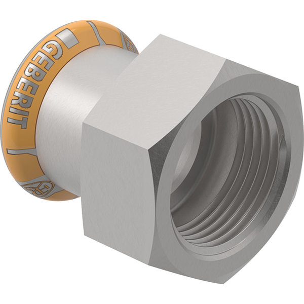 Złączka przejściowa Geberit Mapress Therm z gwintem wewnętrznym d22-Rp1