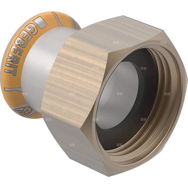 Złączka przejściowa Geberit Mapress Therm z nakrętką 88.9-G3 1/2