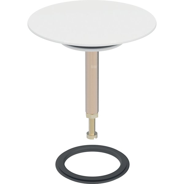 Korek zaworu Geberit, biały-alpin