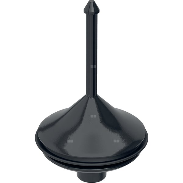 Korek zaworu Geberit do zestawu odpływowo-przelewowego do umywalki Clou, model oszczędzający przestrzeń