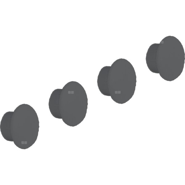 Zestaw zaślepek Geberit do zestawu lamp (4 szt.): Jasnoszary