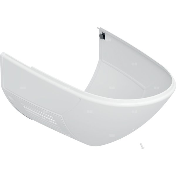 Obudowa do wiszącej miski WC, do Geberit AquaClean 8000plus: Biały-alpin