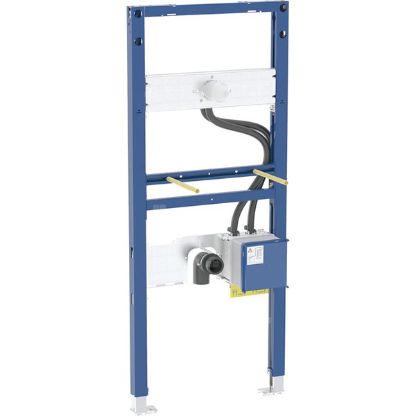 Stelaż podtynkowy Geberit Duofix do umywalki, 130 cm, elektroniczna bateria umywalkowa ścienna z podtynkowąskrzynką funkcyjną: 50x130x7.5cm,