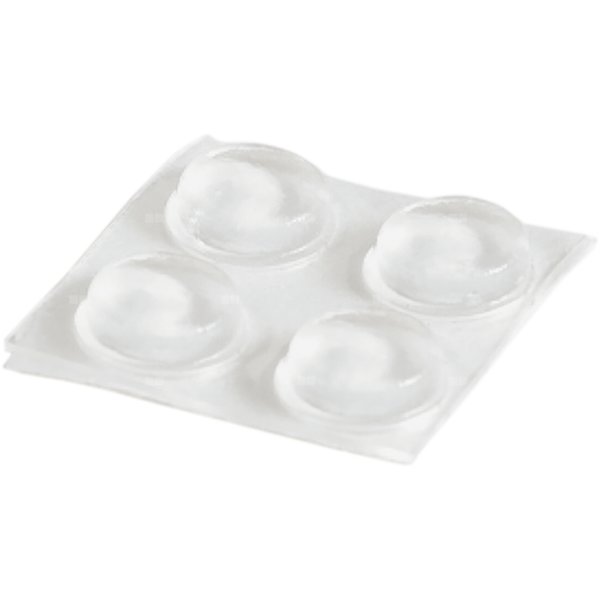 Zestaw odbojników Geberit Smyle Square (4 szt.): d=9.5mm