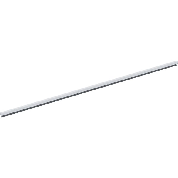 Górna listwa oświetleniowa Geberit Option Plus do podświetlanego lustra: B=120cm, Czarny mat