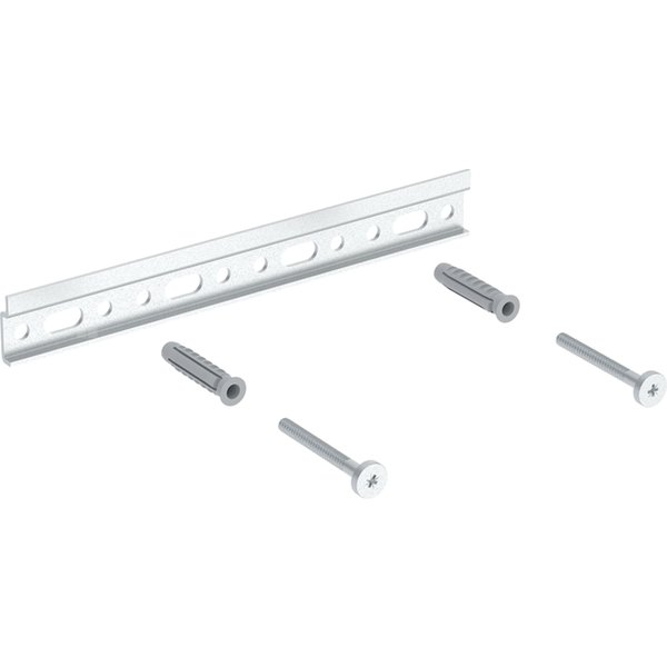 Elementy mocujące Geberit do wysokiej szafki z dwoma szufladami