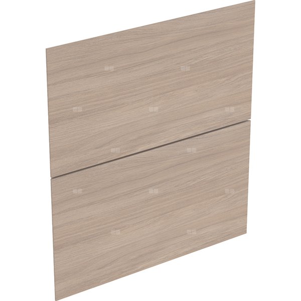 Zestaw frontów szuflad (2 szt.) do szafki bocznej GEBERIT ONE, kol. dąb melamina, struktura drewna szer.450 mm